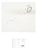 カモ井加工紙 ミナペルホネンchoucho logo・navy 幅15mm×10m巻き MTMINA13 + 画材屋ドットコム ポストカードA