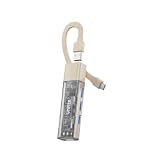 UNITEK 4ポートUSBハブ (取り外し可能なケーブル付/USB-A 5Gbps x 4 / クリームラテ) H1319ACL01