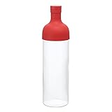 HARIO(ハリオ) フィルターイン ボトル 熱湯/食洗機対応 750ml レッド 日本製 FIB-75-R