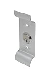 Copper Creek ED-PCYL-AL Exterior Pull Plate with Cylinder for Exit Device Aluminum by Copper Creek