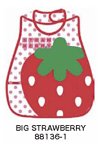 ベビーエプロン "ビッグストロベリー"