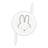 グルマンディーズ ミッフィー PD60W 対応 USB2.0 リール式 Type-C ケーブル フェイス MF-501A
