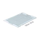 TRUSCO(トラスコ) α折りたたみコンテナ用フタ TR-S20用 透明 TR-S201F-TM