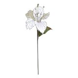 23 "クリームベルベットMagnolia 6 "花X 2