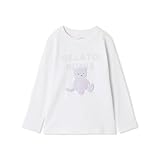 ジェラートピケ キッズアンドベイビー キッズ ぬいぐるみワンポイントロンT ジェラピケ ルームウェア パジャマ gelato pique Kids＆Baby KIDS(LV-ラベンダー、120)