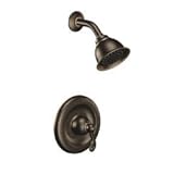 Moen t2122ep従来シングルハンドル圧力バランスシャワートリム – Less Valv、 T2122EPBRB