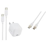 【Type-Cケーブルセット】 エレコム 充電器 Type-C 20W USB PD対応 USB-C 1ポート ケーブル付属 1.5m 折りたたみ式プラグ PSE認証 ホワイト EC-AC7620WH + エレコム USB Type C ケーブル 1m 100W PD対応 高速充電 シリコン素材 やわらか ホワイト MPA-CCECSS10WH