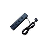 エレコム デザインタップ/un modo/刃受けロック/4個口/1.5m/ブラック AVT-D6-2415BK　エレコム [簡易パッケージ品]