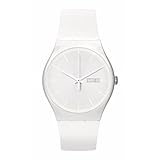 [スウォッチ] 腕時計 WHITE REBEL AGAIN SO29W704-S14 ホワイト