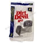 3 Royal Dirt Devil Canister Type F Allergy Vacuum Bags, Can Vac, Power Pak Vacuum Cleaners, 3-200147