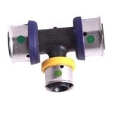 3 / 4 " x 3 / 4 " x 1 / 2 " PEX押しPolymer Tee { 49443 } 25 49443