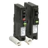 Square D 20 A 1極遮断器とarc-fault回路Interrupter QOモデルqo120afic 20 Amp