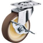 [3670775]ハンマー　Ｅシリーズ自在ブレーキ付ウレタン車１２５ｍｍ 415EUR125BAR01