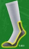【Ｓ－８５１】ストロングソックス　底力タイプ　先丸　２足組×５組入　ホワイト×グレー'0752