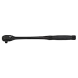 Stanley Proto J5450XLBL 1/2-Inch Drive Long Handle Premium Pear Head Ratchet, 15-Inch, Black Oxide [