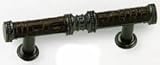Laurey 59806 Cabinet Hardware 3-Inch Sirocco Pull, Dark Bronze [並行輸入品]
