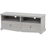 ローボード（テレビ台/テレビボード） 木製 引き出し収納付き ブルー 【完成品】 【代引不可】 生活用品 インテリア 雑貨 インテリア 家具 ローボード テレビ台 [並行輸入品]