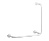 LIXIL(リクシル) INAX 多用途用手すり(L型)樹脂被覆・926タイプ ホワイト KF-926AE80D25/WA