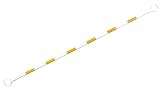 10本セット コーンバー 34φ 2m 黄/白