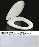 LIXIL(INAX) 標準普通便座（着脱式） CF-37AT BB7（ブルーグレー）