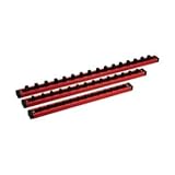 Mechanics (時間セーバーmtslas9pack ) 1 / 4インチ、3 / 8 "、1 / 2 "ドライブlock-a-socketレール、3各
