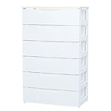 チェスト 北欧 リビング 木製 安い タンス 箪笥 6段 プラスチック HG-726B 収納 完成品 天板付き アイリスオーヤマ