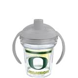 TervisタンブラーOregon Ducks 6oz Sippy Cup withグレー蓋