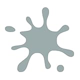 【全5色】カッティングステッカー「飛沫」 横8cm×縦7.5cm