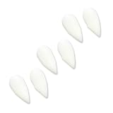 [いろいろハウス] ドラキュラ 付け牙 6本セット 吸血鬼 コスプレ用 バンパイア 八重歯 仮装小物 大人用 1.3cm IR140lb100a31