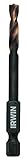 IRWIN Tools 1892845 Impact Performance Series 13/64-Inch Turbomax Black and Gold Drill Bit Bulk, 12-