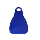 ハンドル付きの厚手の耐摩耗性スノーボード転がせるそりボード折りたたみ式サンドボード屋外サンドボード持ち運びが簡単大人と子供に適しています (ブルー)