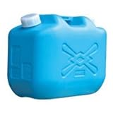 北陸土井 日本製 Japan 灯油缶 10L 灯油缶 JISマーク付 ブルー 【まとめ買い40缶セット】