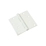 Stanleyハードウェアヒンジドア4 in Sq Cnrホワイト830222