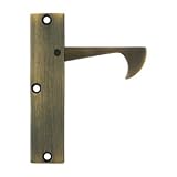 Deltana ept425 4 – 1 / 4 "ソリッド真鍮シンエッジPulls forポケットドア、アンティーク真鍮
