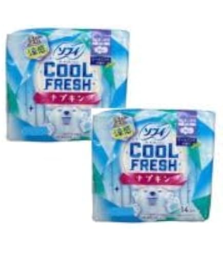 Amazon | 【まとめ買い】クール フレッシュ 超涼感 ナプキン 14枚入り