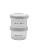 ウィルマックス(Wilmax) エンバランス(EMBALANCE) ラウンドコンテナ (丸型) XS 130ml ホワイト 2個セット T12210
