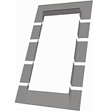 Fakro 69456点滅ユニットの高プロファイルRoofing 30-1/2-Inch x 45-3/4-Inch 69463 1