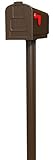 Gibraltar HCPL10V01 Harrison All in One Mailbox and Post Combo Venetian Bronze [並行輸入品]