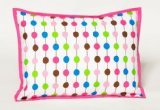 Bacati - 植物サンクチュアリパール文字列マルチカラーピンク12月Pillow1