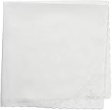 [インターモード] レディース イニシャル ハンカチ 40505005 5006 40505005H イニシャルN ホワイト 47cmx47cm