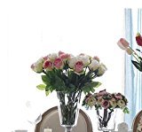 elegantstunning ウェディング/パーティーローズ造花　バラの造花　インテリア花　新婚部屋装飾 バレンタインデー　ホワイトデー　プロポーズ 記念日 誕生日 ピンク