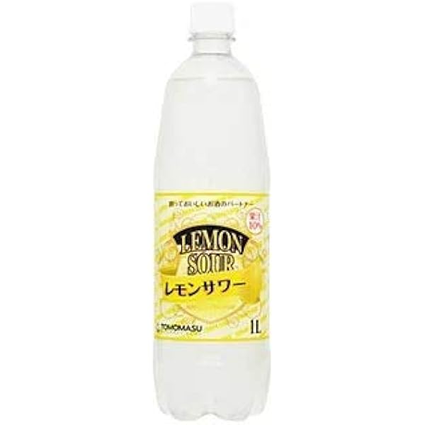 Amazon.co.jp: 友桝飲料 レモンサワー 1Lペットボトル×15本入×(2