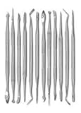 SE DD312 12-Piece Stainless Steel Wax Carvers Set [並行輸入品]