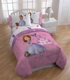 Sofia the First Sweet Princess Twin / Full Size Comforter [並行輸入品]