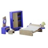 プラントイ(R)木製玩具　デコーベッドルーム　7444