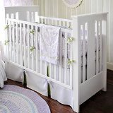 New Arrivals Sweet Violet 4 Piece Crib Set, Lavender/Green by New Arrivals
