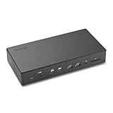 Kensington SD4880P USB-C 4K クアッドモニター ドッキングステーション USB-A 6個 & USB-C 4個 2Gbps イーサネット 100W PD オーディオジャック DisplayPort 2x HDMI SDカードリーダー Windowsノートパソコン用 (K34113NA)