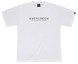 エバーグリーン(EVERGREEN) E.G.シルキードライTシャツ M ホワイト