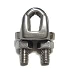 [Aトレード] ステンレス製ワイヤークリップ 6mm