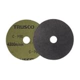 TRUSCO ディスクペーパー 4型 外径100×穴径15.9mm 1箱(10枚)